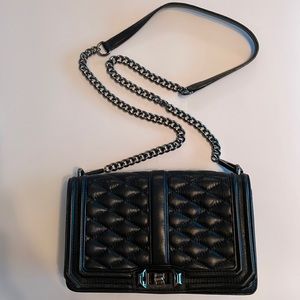 Rebecca Minkoff love crossbody in black